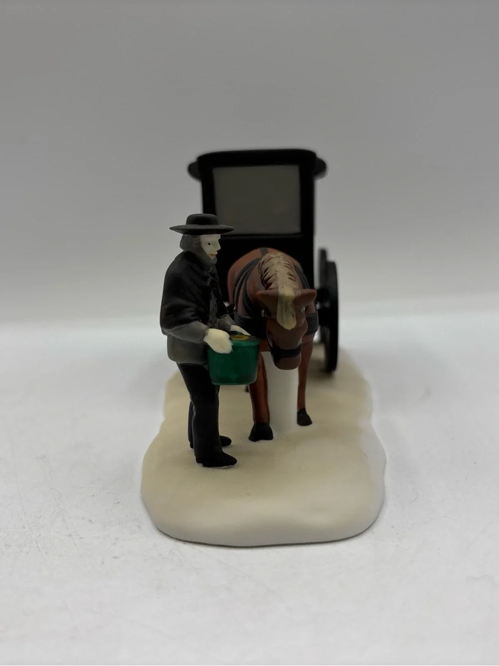 Department 56 1989 Vintage Heritage Village Collection Amish Buggy 59498 Retired
